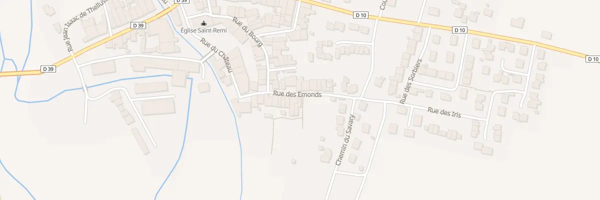Plan du 18 Rue des Emonds à Sorcy-Saint-Martin