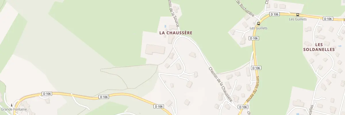 Plan du 346 Che de la Chaussère à Saint-Nizier-du-Moucherotte