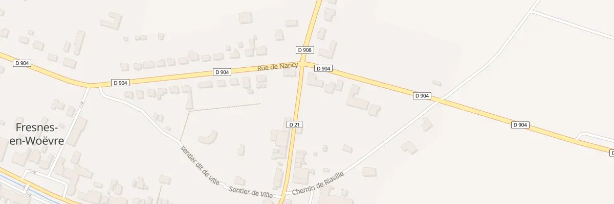 Plan du 29 Rue Saint Anne à Fresnes-en-Woëvre