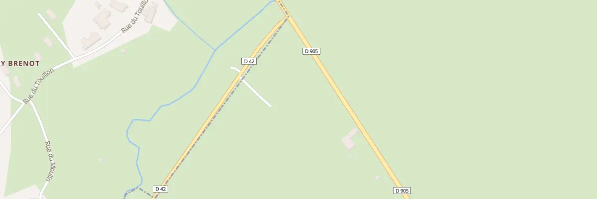 Plan du 995 Rte de Genève à Montholier