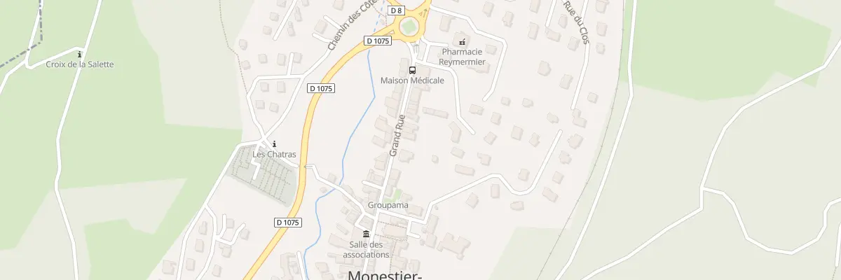 Plan du 49 Rue Grande Rue à Monestier-de-Clermont