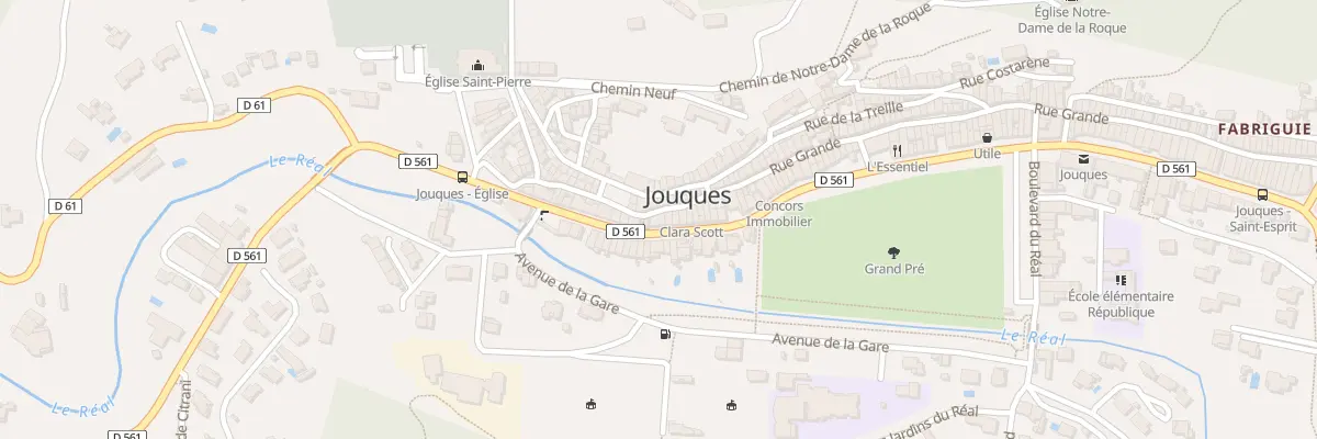 Plan du 30 Rue Grande à Jouques