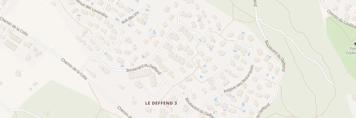 Plan du 17 Rue des Mésanges à Jouques