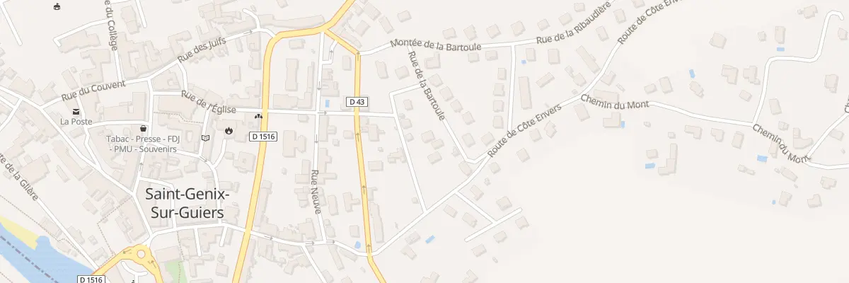 Plan du 72 Che de la Bartoule à Saint-Genix-les-Villages