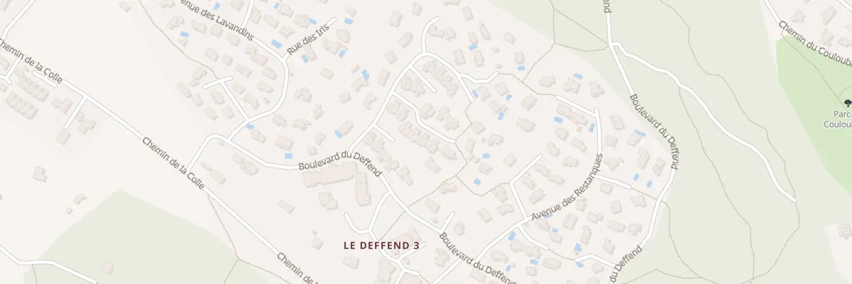 Plan du 19 Rue des Mésanges à Jouques