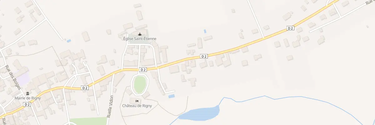 Plan du 76 Rue des Epoux Blanchot à Rigny