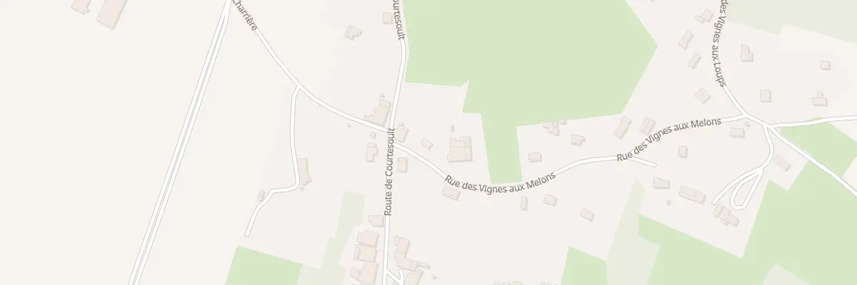 Plan du 2 Rue des Vignes aux Melons à Delain