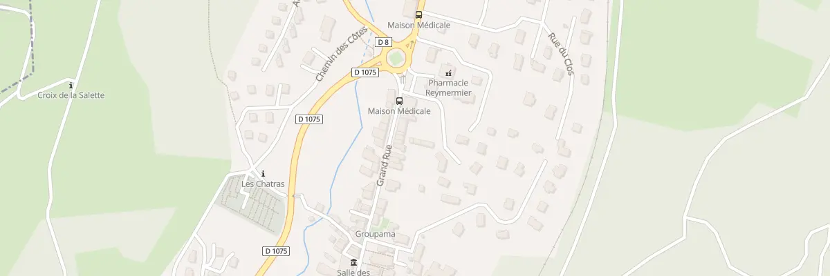 Plan du 39 Grand Rue à Monestier-de-Clermont
