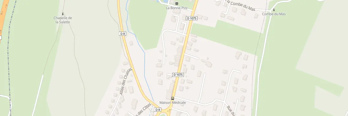 Plan du 20 Grand Rue à Monestier-de-Clermont