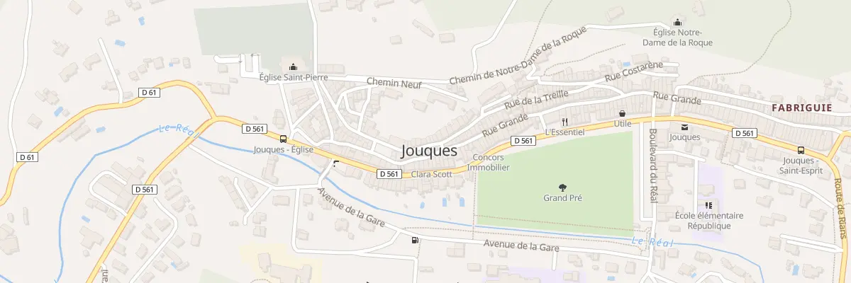 Plan du 13 Rue des Baumes à Jouques