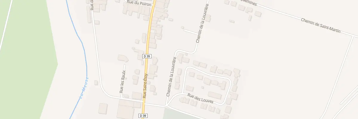Plan du 47 Rue des Louves à Sorcy-Saint-Martin