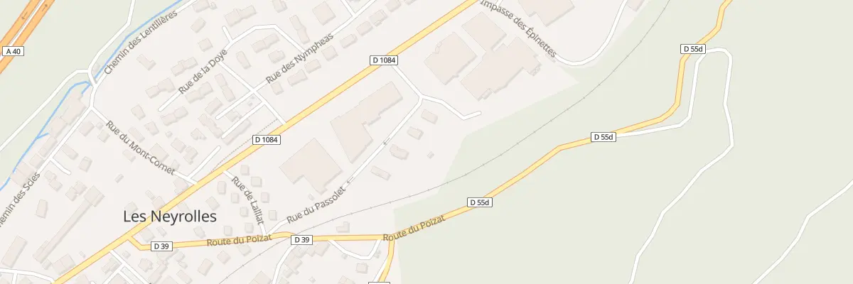 Plan du 5268 Che du Passolet aux Neyrolles