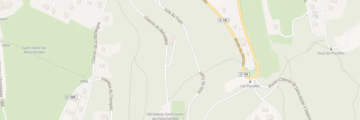 Plan du 575 Che du Belvedere à Saint-Nizier-du-Moucherotte