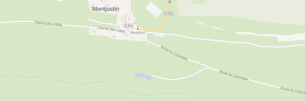 Plan du 5028 La Ferraye à Montjustin