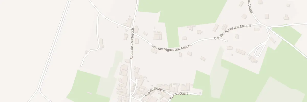 Plan du 3 Rue des Vignes aux Melons à Delain