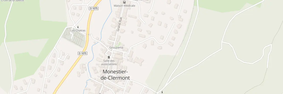 Plan du 14 All du Château à Monestier-de-Clermont