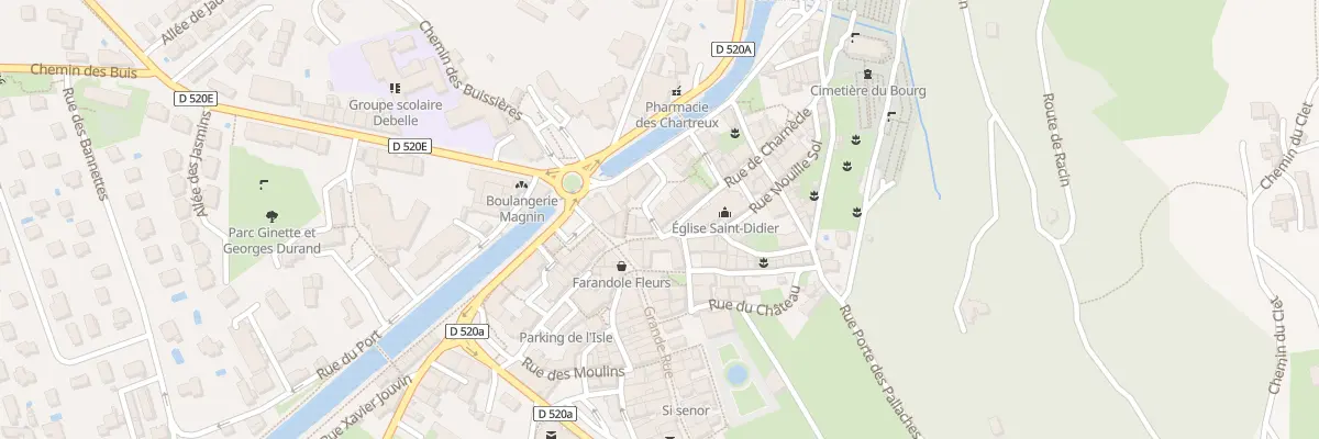 Plan du 31 Rue de Charnècle à Voreppe