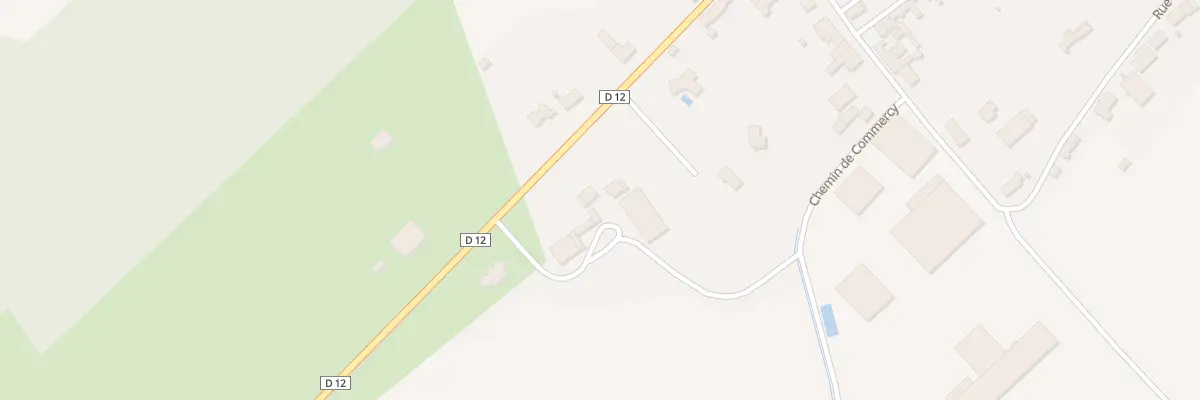Plan du 13 Cd de St Aubin A Apremont à Apremont-la-Forêt