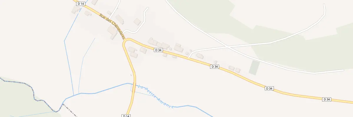 Plan du 4 Rue des Tilleuls à Bize