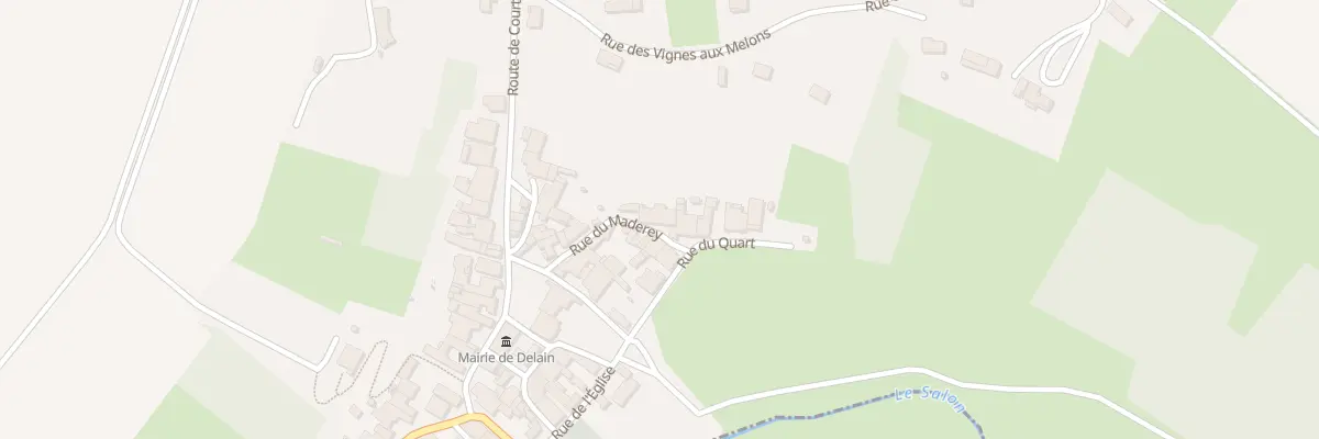 Plan du 4 Rue du Maderey à Delain