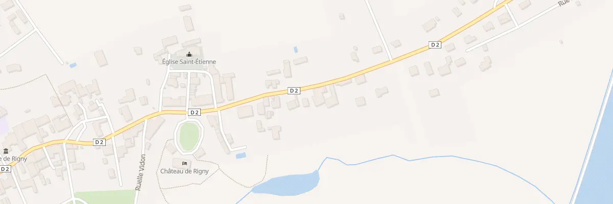 Plan du 82 Rue des Epoux Blanchot à Rigny