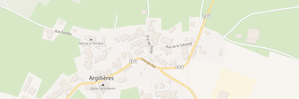 Plan du 3 Rue de la Fontaine à Argillières