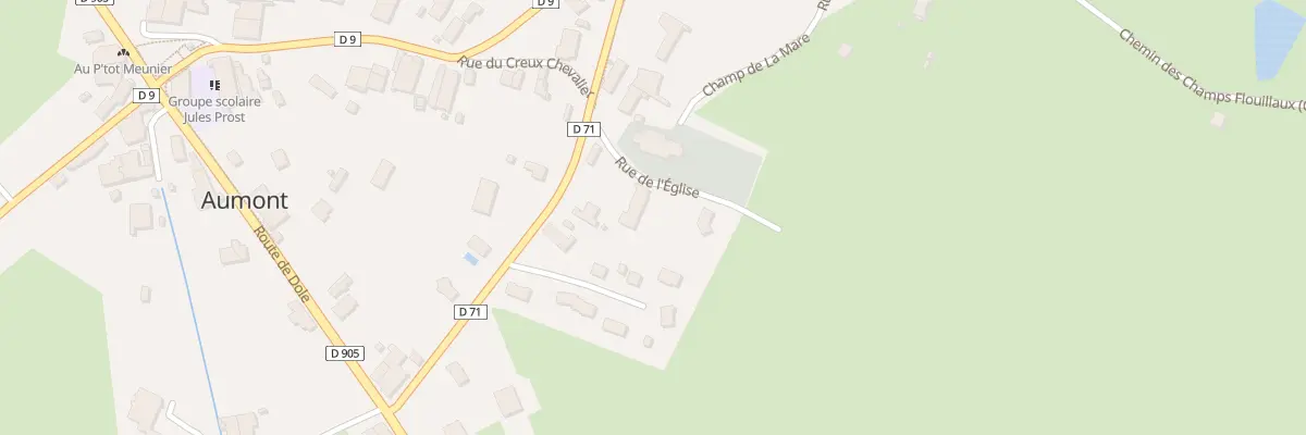 Plan du 5 Rue de l’Eglise à Aumont