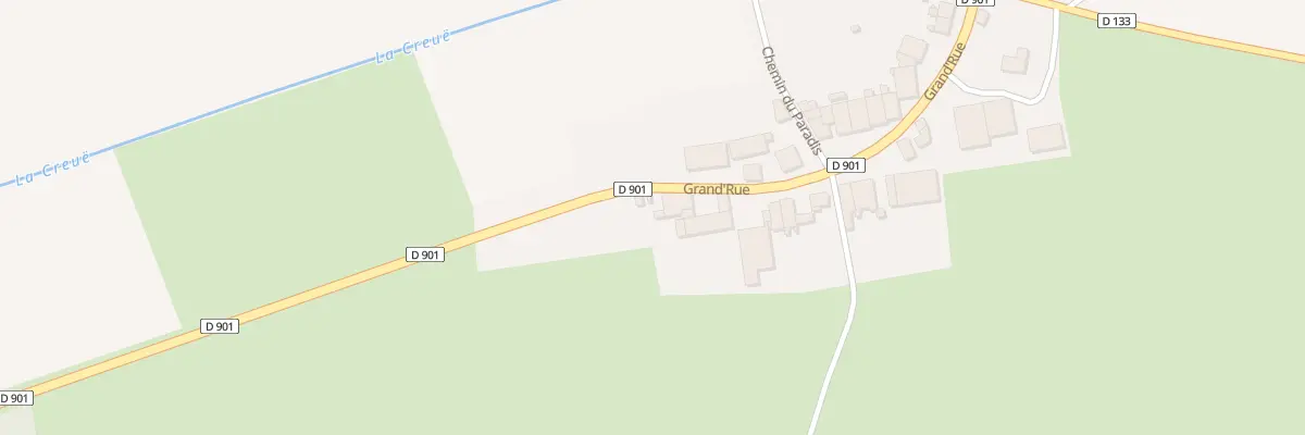 Plan du 2 Gr Grand Rue à Chaillon