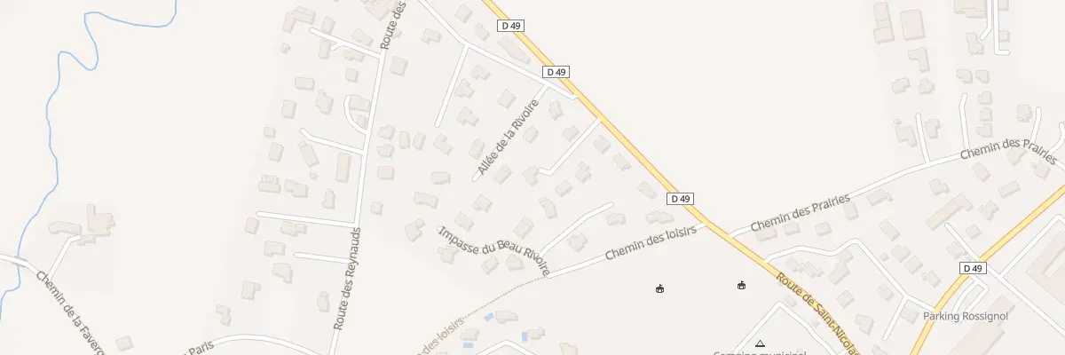 Plan du 575 Rte de Saint Nicolas à Saint-Étienne-de-Crossey