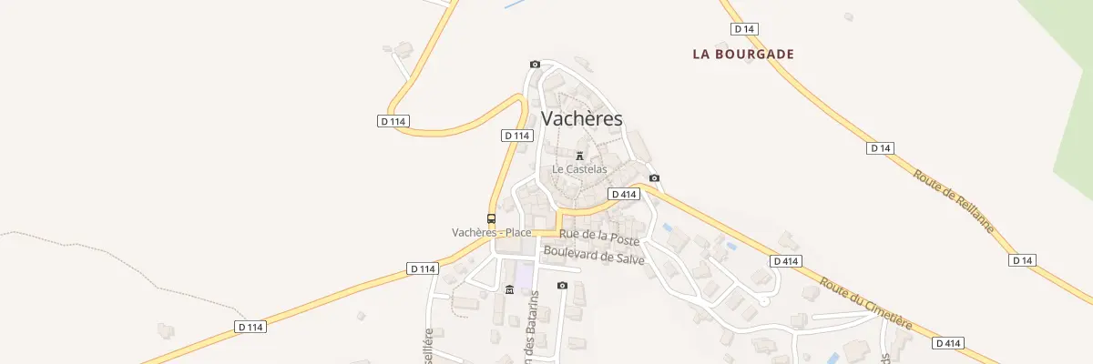 Plan du 29 Rue de la Sage Femme à Vachères