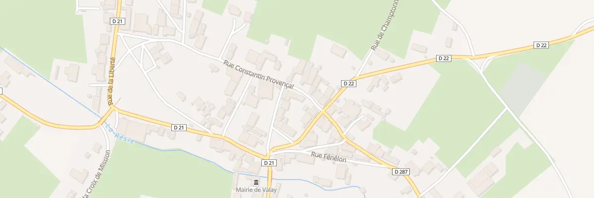 Plan du 12 Rue Constantin Provençal à Valay