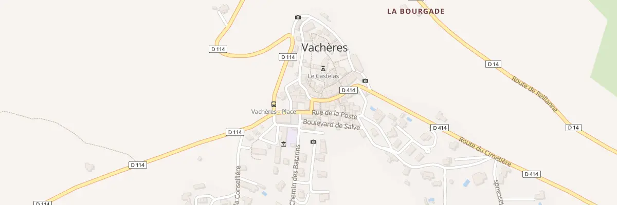 Plan du 5089 Le Village à Vachères