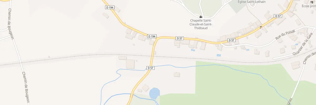 Plan du 1 Rte des Sept Fontaines à Saint-Lothain