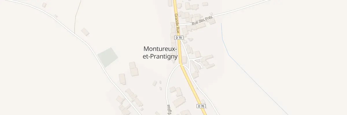 Plan du 36B Grande Rue à Montureux-et-Prantigny