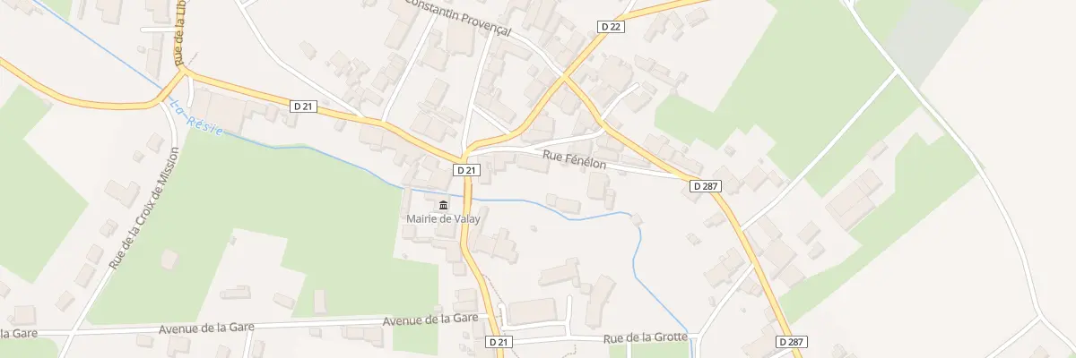 Plan du 4 Rue Fénelon à Valay