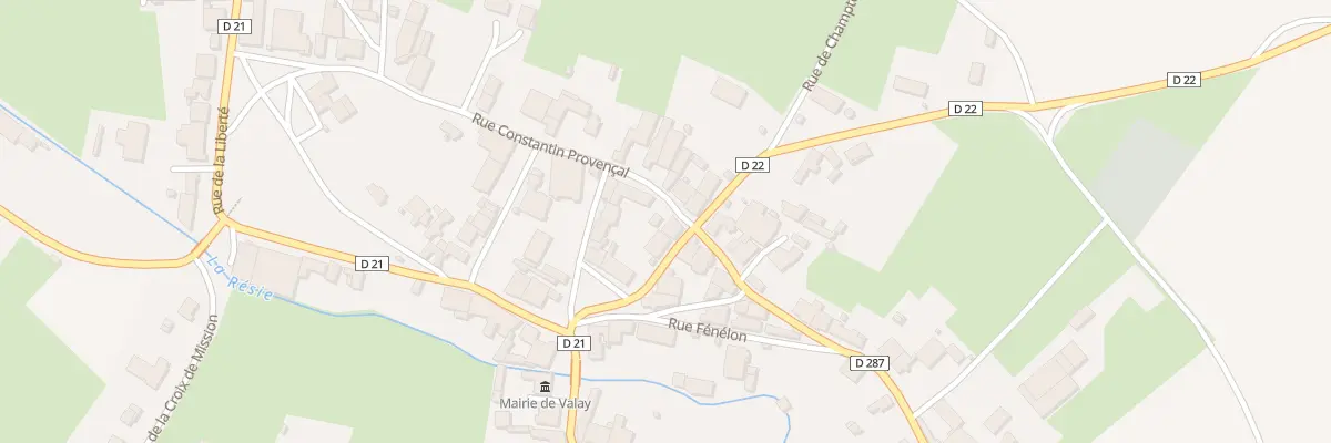 Plan du 5 Rue du Château d’Eau à Valay