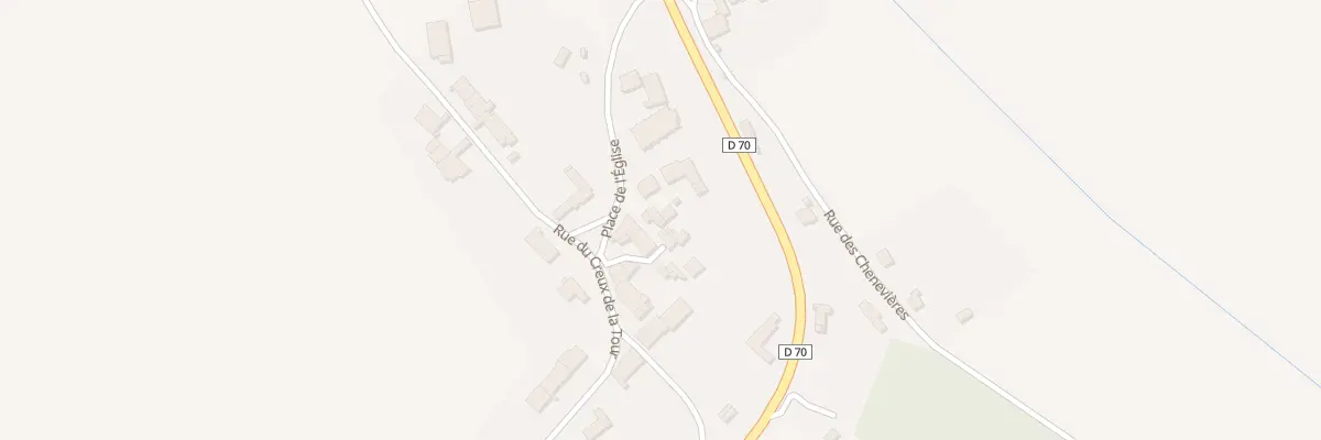Plan du 5002 Pl de l’Eglise à Montureux-et-Prantigny