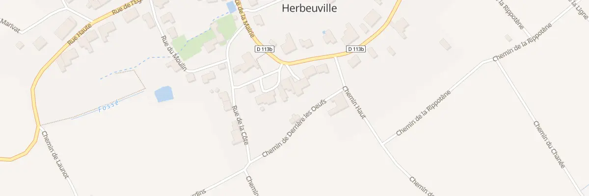 Plan du 8 Pl de la Mairie à Herbeuville
