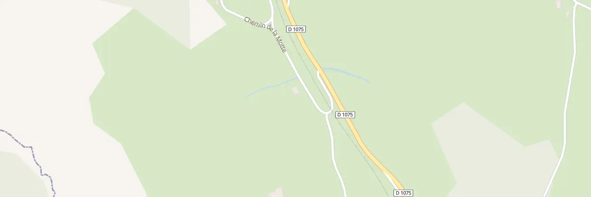 Plan du 139 Che de la Motte à Sinard