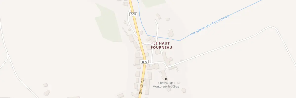 Plan du 1 Qua du Haut Fourneau à Montureux-et-Prantigny