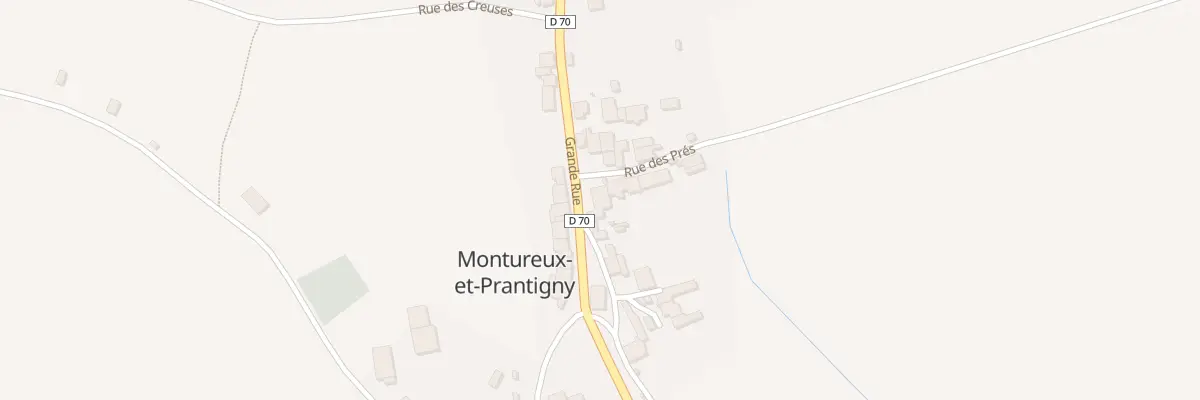 Plan du 15 Gr Grande Rue à Montureux-et-Prantigny