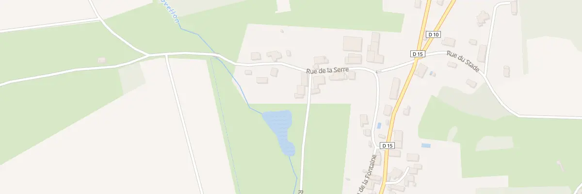 Plan du 1 Rue des Vergers à Saligney