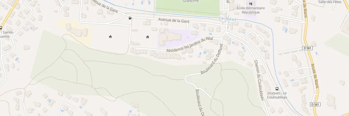 Plan du 2 Res Les Jardins du Real à Jouques