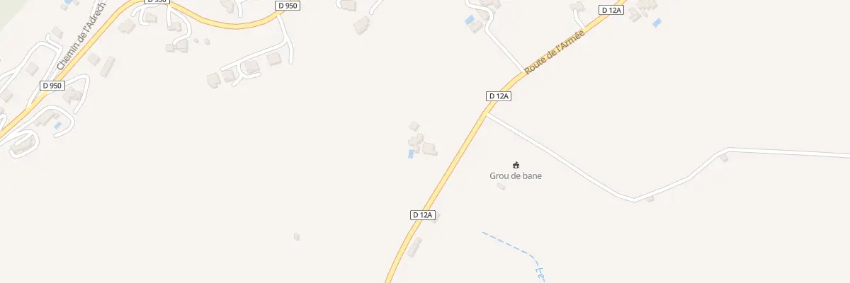 Plan du 2279 Rte de l’Armée à Banon