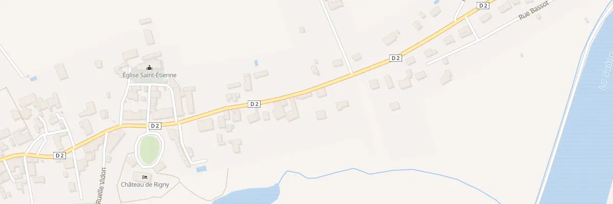 Plan du 84 Rue des Epoux Blanchot à Rigny