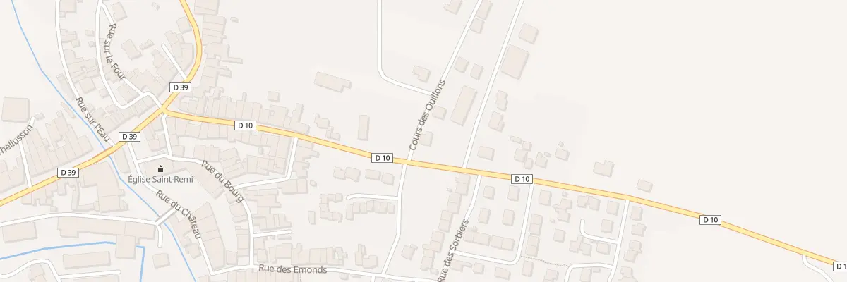 Plan du 2 Crs Dit des Ouillons à Sorcy-Saint-Martin