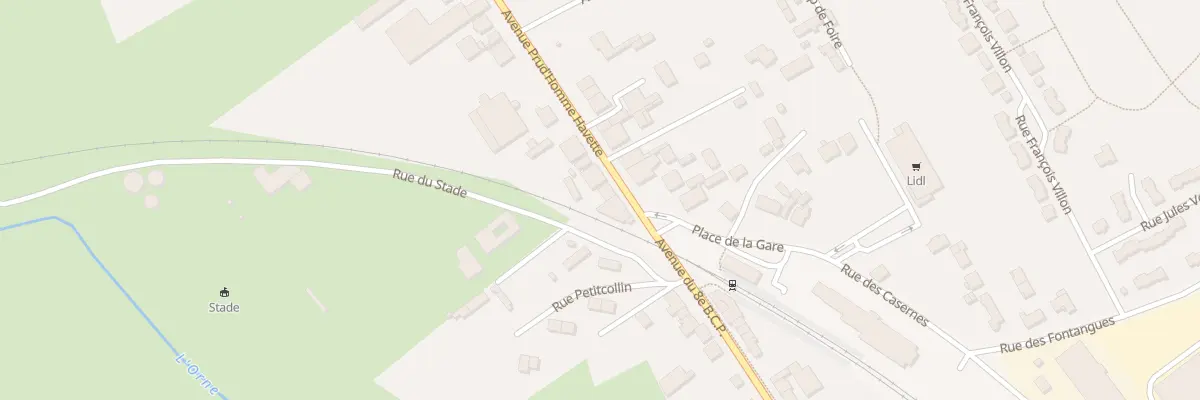 Plan du 38 Av Prud Homme Havette à Étain
