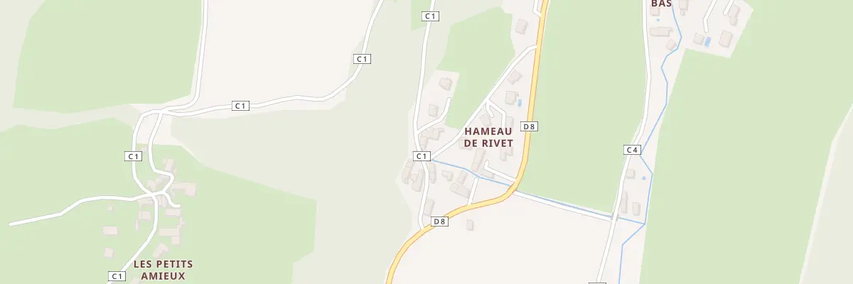 Plan du 92 Rte des Petits Amieux au Gua
