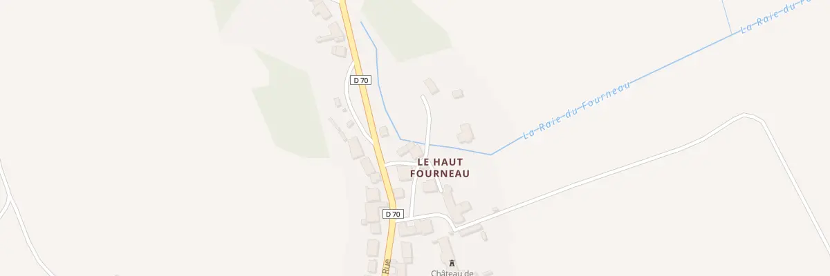 Plan du 2 Qua du Haut Fourneau à Montureux-et-Prantigny