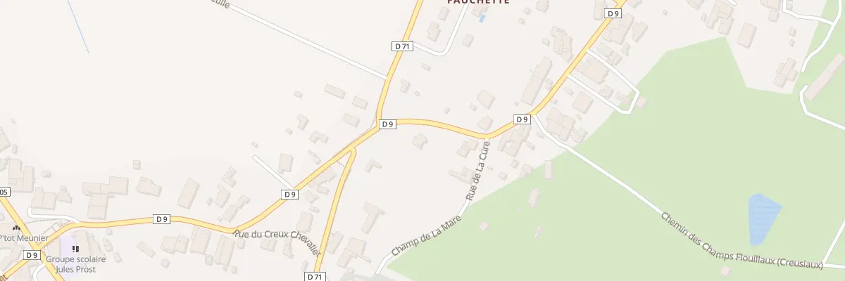 Plan du 1 Rue de Repoutot à Aumont